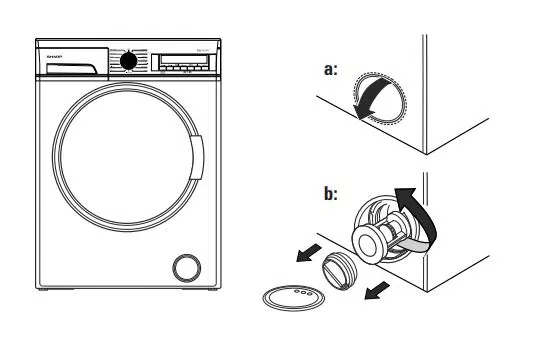Sharp Washer Pump Filter