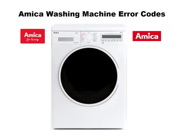 Amica Washing Machine Error Codes