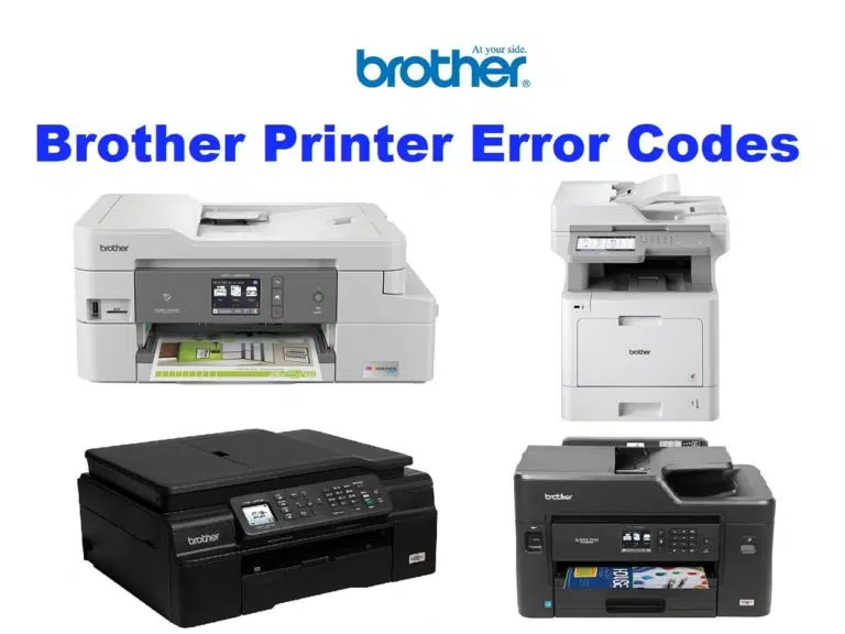 Brother Printer Error Codes