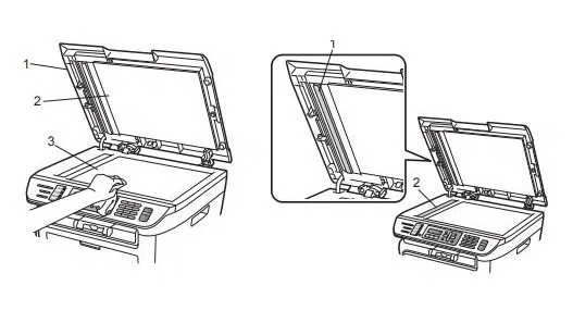 Cleaning the scanner glass