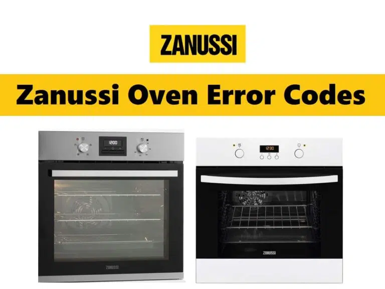 Zanussi Oven Error Codes