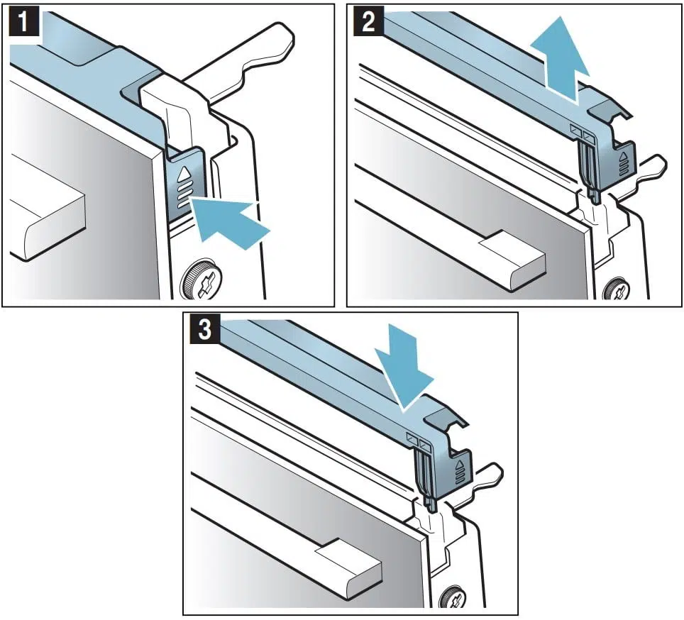 Neff Oven and Microwave removing the door cover